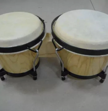 Hailang Instruments Oak Bongo Drums - Popular African Hand Percussion Instrument