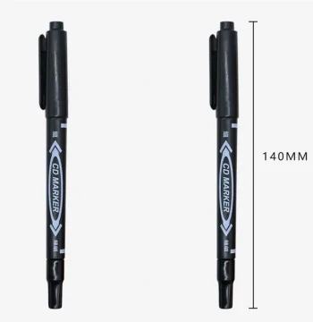 1-10pcs Fine Dual Heads Marking Pen Marker Waterproofink Thi
