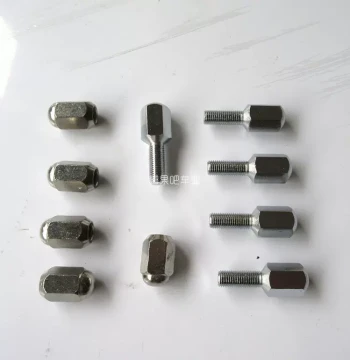 ATV Go-Kart Matching Accessories Aluminum Wheel Screws Nuts 10MMX1.25 Thread Tapered Nut Bolt