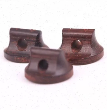 Vintage Rosewood Erhu Bridge, Professional Ming & Qing Dynasty Old Wood Erhu Accessories