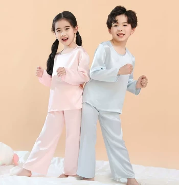 Family Pajama Set Long Sleeve Pants Loungewear