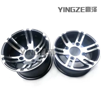 Go-Kart Accessories, ATV Tires 22/20X10-10 and 23/21X7-10 Inches with Aluminum Rims