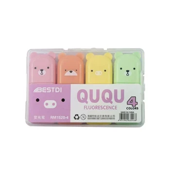 4/5/6pcs Stationery Pastel Highlighters Eye Protection Schoo