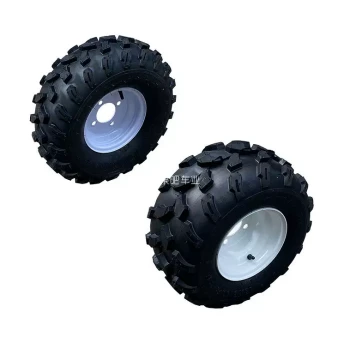Modified Go-Kart and Trike Rear Axle Accessories, 19X7-8 and 18X9.50-8 Inch Tires with Golf Cart Rims