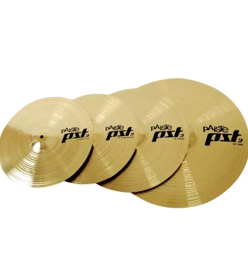 Original German Imported PAISTE PST3 Cymbal Set, 4-Piece or 5-Piece (14, 14, 16, 20 Inches)
