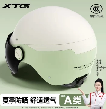 3C Certified E-Bike Helmet for Men & Women - Summer Half-Helmet for Scooters & Motorcycles, 2026 New Model, All-Season Safety