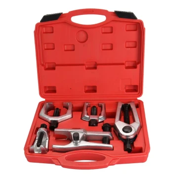Manufacturer 5-Piece Ball Joint Removal Tool Set: Ball Joint Puller and Tie Rod Extractor