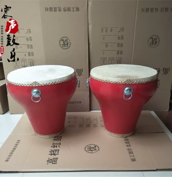 16 inch 18 inch Blue and White Porcelain Drum Wooden Water Drum Dragon Drum Flower Pot Drum Cowhide Drum Painted Drum Large Drum Factory Direct