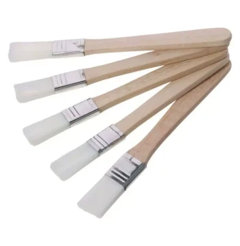 1/12Pcs Door 0.5 inch Paint Brush Nylon Painting Tool Bent H
