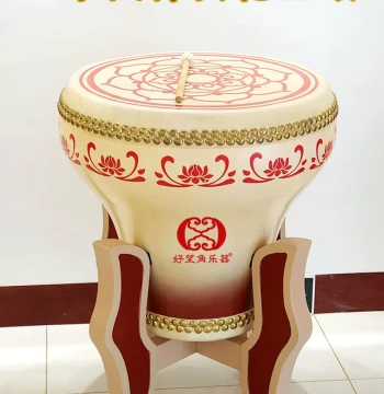 Professional Flower Pot Drum - Fiberglass National Timpani Used by Central Conservatory of Music Troupe, Available in Toona or Rosewood