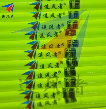 Kite Pole - Wind Chaser Umbrella Cloth Kite with Tapered Carbon Fiber Shaft, Premium Glow-in-the-Dark Pole for 1-8 sq.m Kites