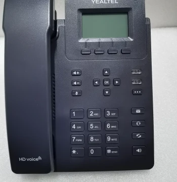 YEATEL Network SIP Phone, T-28 Office Landline, Dual Account Ethernet Telephone
