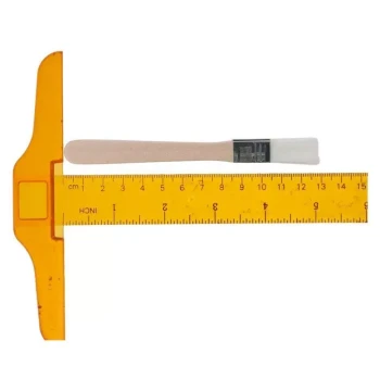 1/12Pcs Door 0.5 inch Paint Brush Nylon Painting Tool Bent H