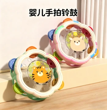 Baby Hand Drum Toy for Early Education and Grip Training (3+ Months)
