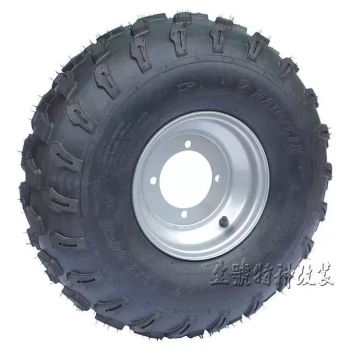 Go-Kart and ATV Accessories: 8" Vacuum Tire and Wheel Rim, Thickened 19X7-8 and 18X9.5-8 Inch Tires