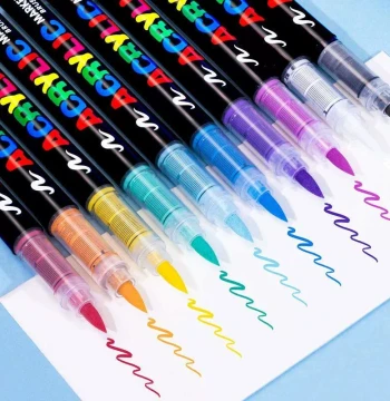 Direct Liquid Acrylic Marker Pen Paint Brush Pen Painting St