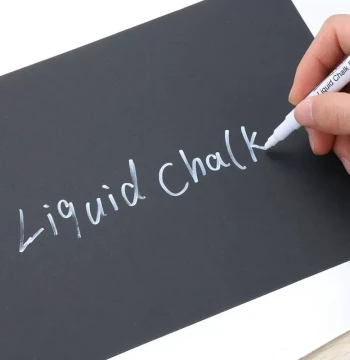 1/5/10 pcs Writing Blackboard Metal Plastics Glass White Liq