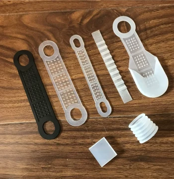 Non-Slip Hanger Covers for Clothing Stores - Silicone Strips for Plastic and Wooden Hangers with Free Shipping
