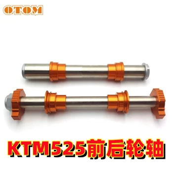 Front and Rear Wheel Axle Kit Bushings Stand Aluminum Alloy CNC Modification for KTM Husqvarna Off-Road Motorcycles