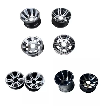 Go-Kart & ATV Aluminum Wheel Rims for 22/20X10-10 and 23/21X7-10 Tires