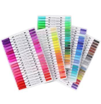 12/24/36/48/80/100PCS Colors FineLiner Drawing Painting Wate