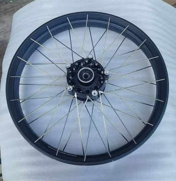 CFMoto 450MT/CF400-8 Front Steel Rim Front Wheel Rim Assembly Front Rear Wheel Hub Steel Rim