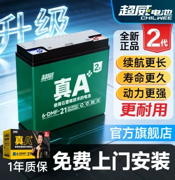 Chilwee Battery True A+ Gen 2 E-Bike Battery Lead-Acid 48V 60V 72V Graphene Yadea Aima Original