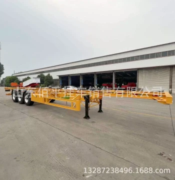 Skeleton Semi-Trailer Chassis for Hazardous Materials Transport