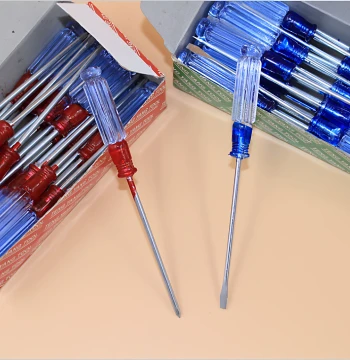 Screwdriver Small Screwdriver Mini Transparent Small Phillips and Flathead Manual Screwdriver 3MM