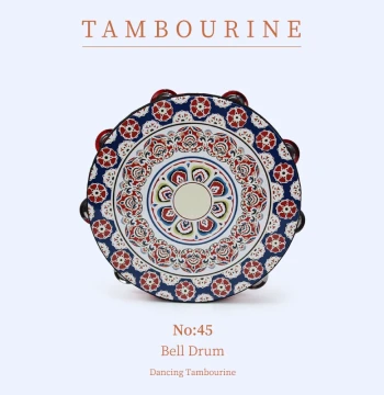 Adult Dance Tambourine Children's Orff Professional Percussion Hand Drum Kindergarten Teacher Hand Drum Shaker