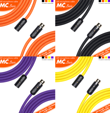 Samgool Microphone Cable XLR Male to Female Balanced Recording & Performance Extension Cord