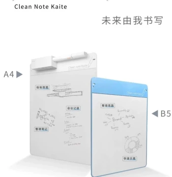 Japan PLUS Writing Magic Eco-Friendly Board - Magnetic Whiteboard for Business, Office, Students, Drawing, and Exercises