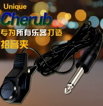 Cherub WCP-55 Universal Pickup with Tuner and Connection Cable