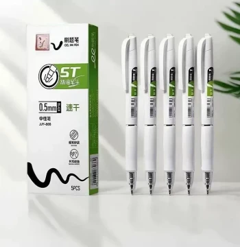[Buy 10 Get 10 Free] S808 Exam Practice Gel Pen - ST Tip Quick-Dry Black Ink for Students
