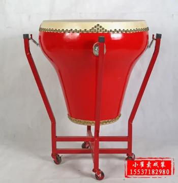 Flower Pot Drum, Timpani, Tang Drum, War Drum, Vase Drum, Opera Big Drum, Ethnic Instrument Paired Drums