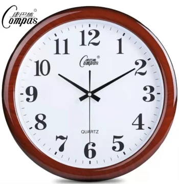 Compas Wall Clock Living Room Minimalist Fashionable Home Silent Quartz Clock Modern Bedroom Wall Clock