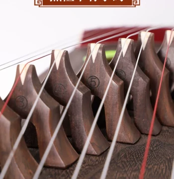 Guzheng Bridge Accessories - Single or Full Set Compatible with Dunhuang Models, Anti-Slip with Placement Diagram Included