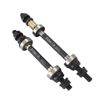 Mountain Bike Modified Rear Wheel Bearing Axle Steel Ball Hub Conversion to Bearing Solid Axle Upgrade Loose Ball Wheel Hub with Patent