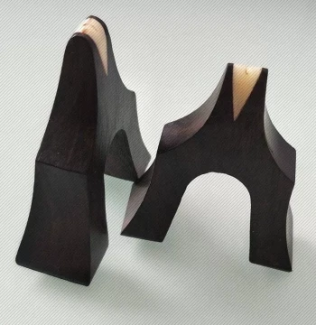 Ebony Guzheng Bridges, Premium Ebony Zither Bridges, Goose Pillars 1-21, Single or Full Set, Standard Guzheng Accessories