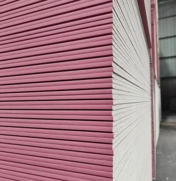 Waterproof & Fireproof Gypsum Board for Ceiling and Partition Walls - Dual-Protection Paper-Faced Gypsum Board for Engineering Projects