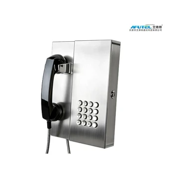 Industrial Stainless Steel Telephone, Outdoor Emergency Communication Device, Factory Direct with Custom Logo Support