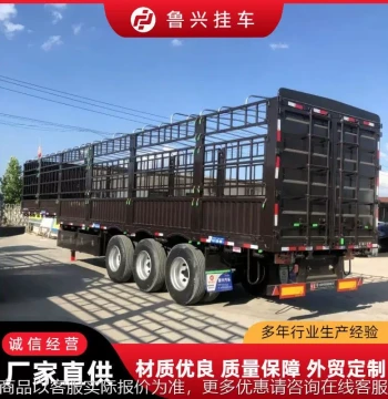 Factory Direct 13m Lightweight Stake Semi-Trailer Flatbed Stake Light Duty Cargo Semi