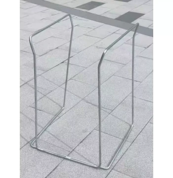 Custom Printed Heavy-Duty Canvas Bag for Document Destruction Logistics Support Frame and Collection Rack