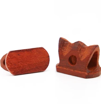 Red Sandalwood Hollow Erhu Bridge, Lotus Erhu Bridge, Hollow Erhu String Bridge, Red Sandalwood Erhu Bridge