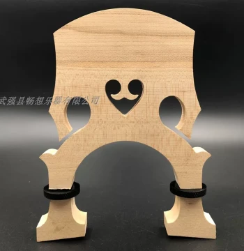 Adjustable Double Bass Bridge - 3/4 and 4/4 Size Cello/Bass Stand