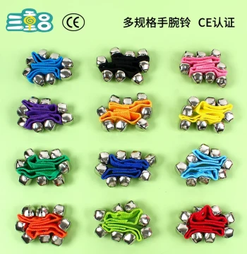 Kindergarten Performance Waist Bells Orff Instrument Hand Shaker for Girls Toddlers Newborns Educational Foot and Wrist Bells