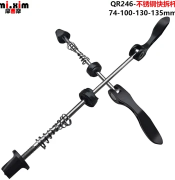 Bicycle Mountain Road BMX Folding Bike Stainless Steel Wheelset Quick Release Skewer Hub