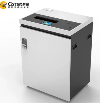Comet CM-3500 Paper Shredder, P-4 Security Large Industrial Destroyer (50 Sheets per Pass, 24-Hour Continuous Operation, 160L Bin, Shreds CDs, Cards, and USB Drives)