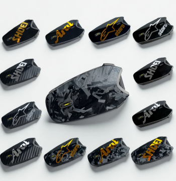Decorative Skin Stickers for RESO PRO NEO Bluetooth Earphones