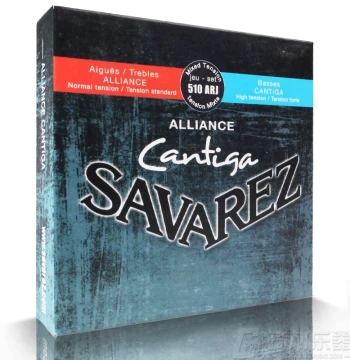 France Savarez 510ARJ Classical Guitar Strings, Mixed Tension, Classical Guitar Strings